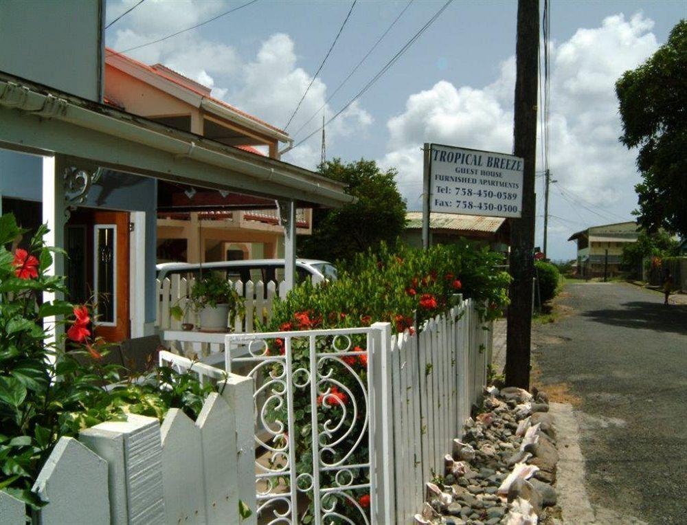 Tropical Breeze Vacation Home And Apartments Gros Islet Bagian luar foto