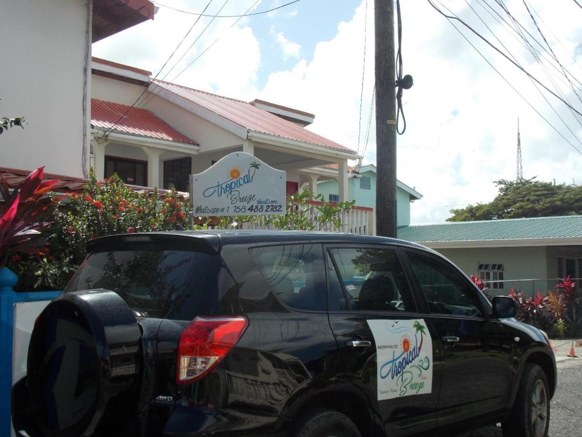Tropical Breeze Vacation Home And Apartments Gros Islet Bagian luar foto
